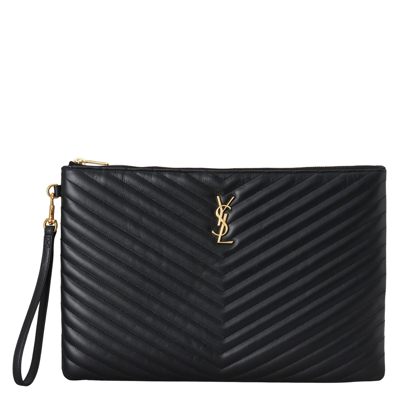 YVES SAINT LAURENT(USED)생로랑 440222 모노그램 클러치 라지